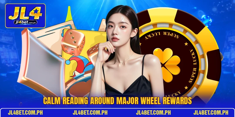 Calm reading around major wheel rewards Calm reading around major wheel rewards