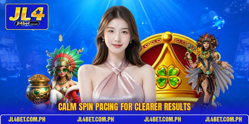 Calm spin pacing for clearer results Calm spin pacing for clearer results
