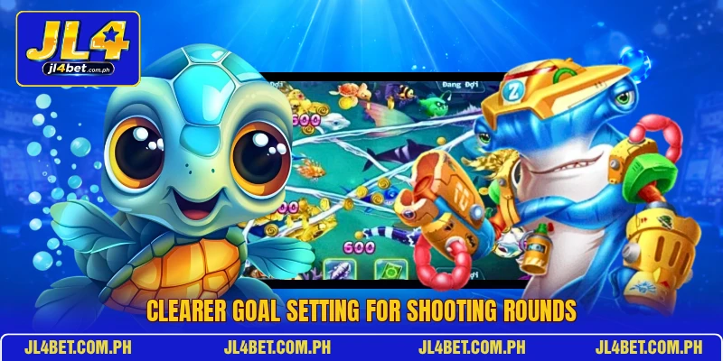 Clearer goal setting for shooting rounds Clearer goal setting for shooting rounds