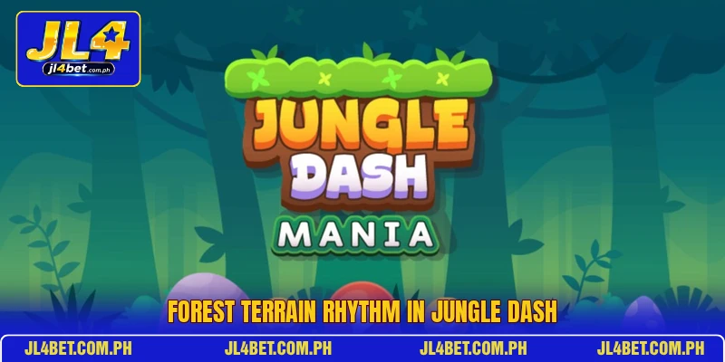 Forest terrain rhythm in Jungle Dash Forest terrain rhythm in Jungle Dash