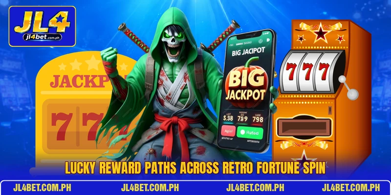 Lucky reward paths across Retro Fortune Spin Lucky reward paths across Retro Fortune Spin